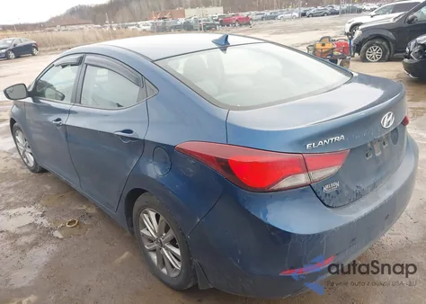 2014 Hyundai Elantra Se (Ulsan Plant) z USA, uszkodzony, nr VIN KMHDH4AE9EU149546